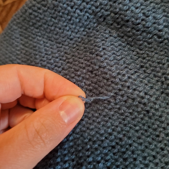 Badgley Mischka Honeycomb Stitch Collar Scarf With Faux Chinchilla - Picture 8 of 8